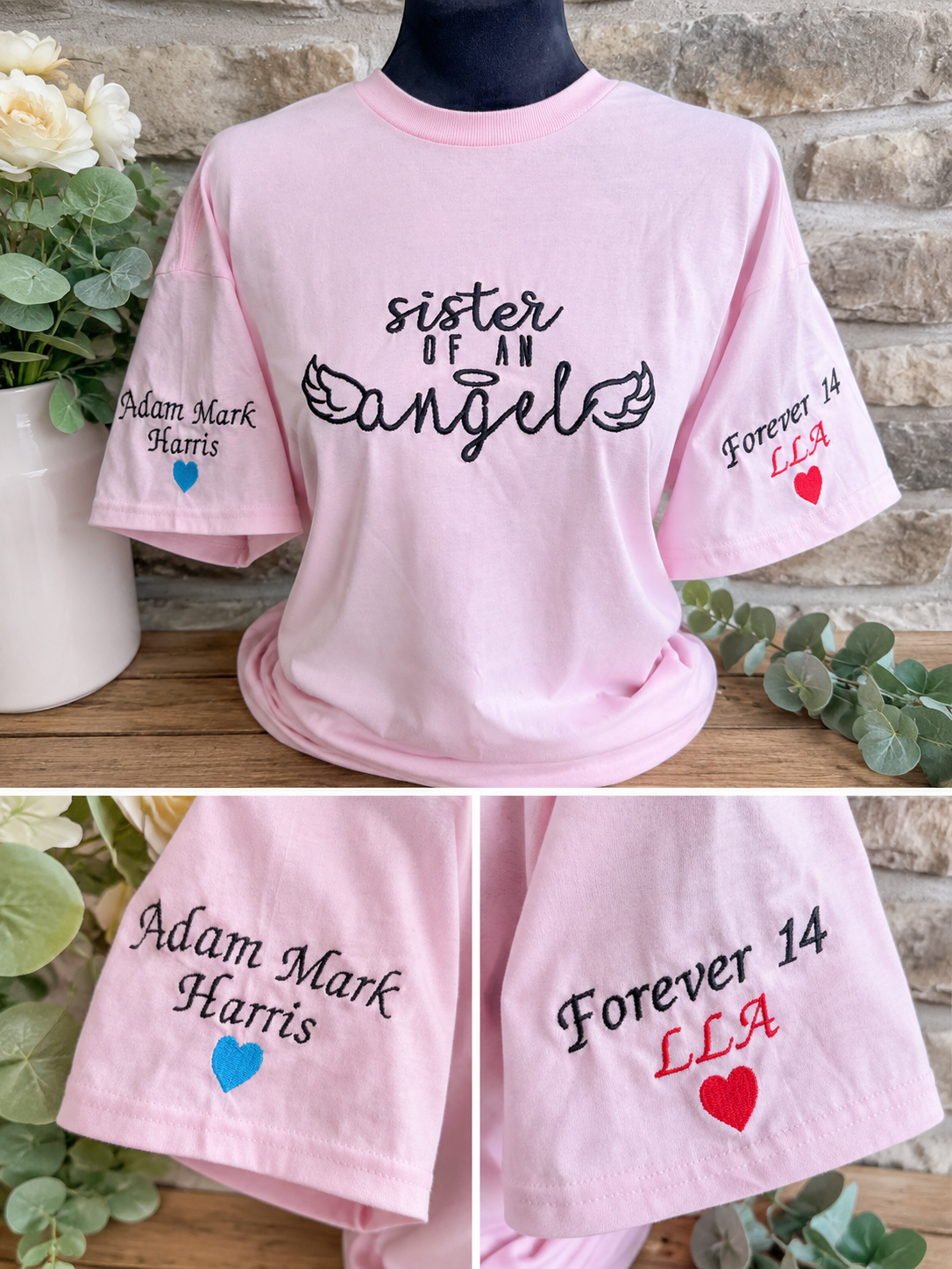 C - Sister of an Angel shirt